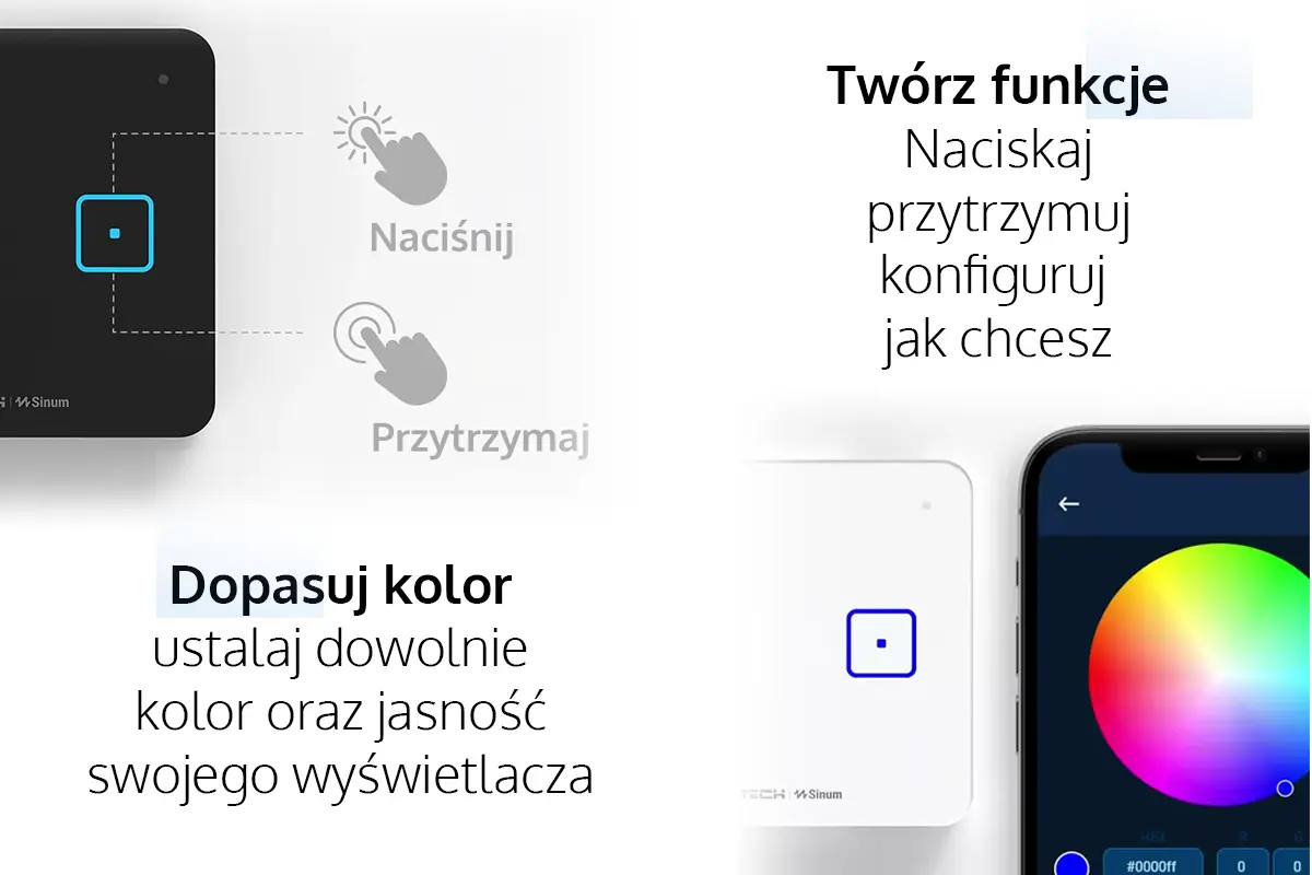 Stwórz włącznik pod siebie - dopasuj kolor